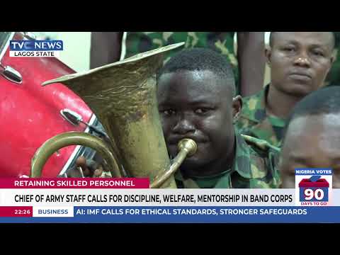 Nigerian Army Band Corps Opens 10th Training Week In Lagos State