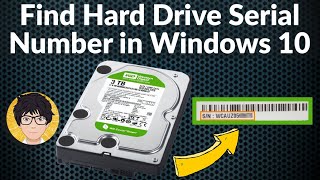Find Hard Drive Serial Number in Windows 10 | How to  💻⚙️🐞