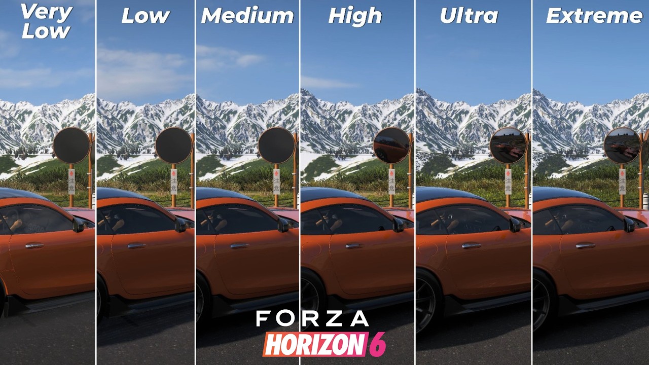 Forza Horizon 6 – Graphics Comparison | Is Extreme Graphics Worth It ...