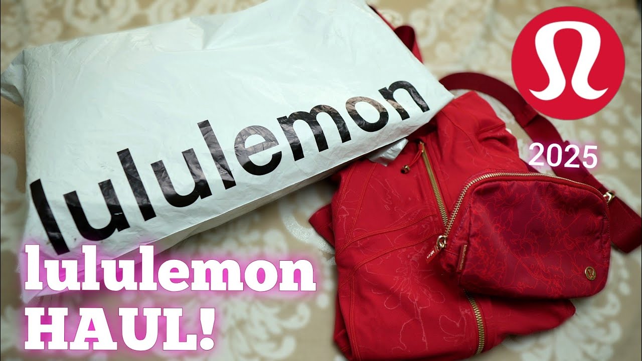 LULULEMON HAUL Lunar New Year 2025 | Try On Haul - YouTube