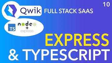 Qwik JS Full Stack App | Node Express with Typescript Backend Server | Part 10