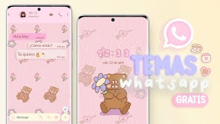 NEW SUPER CUTE COLORFUL THEMES FOR WHATSAPP 🎀🧁 screenshot 5