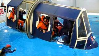 Capsize Helicopter Underwater Evacuation