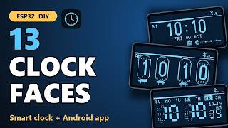Tickglint: DIY ESP32 Smart Clock with 13 Clock Faces + Android App screenshot 5