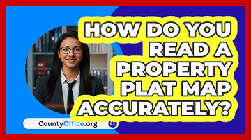How Do You Read A Property Plat Map Accurately? - CountyOffice.org