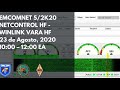 Ejercicio EMCOMNET5/2K20 visto desde EH1NET