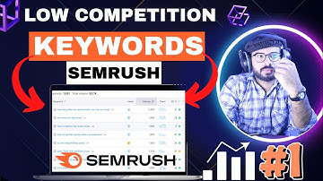 Semrush Keyword Research (How To Find Long Tail Keywords) Find LOW Competition Keywords