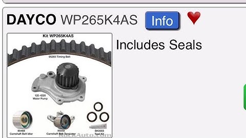 2.4 L 2003 Dodge Stratus Timing Belt Routing Order