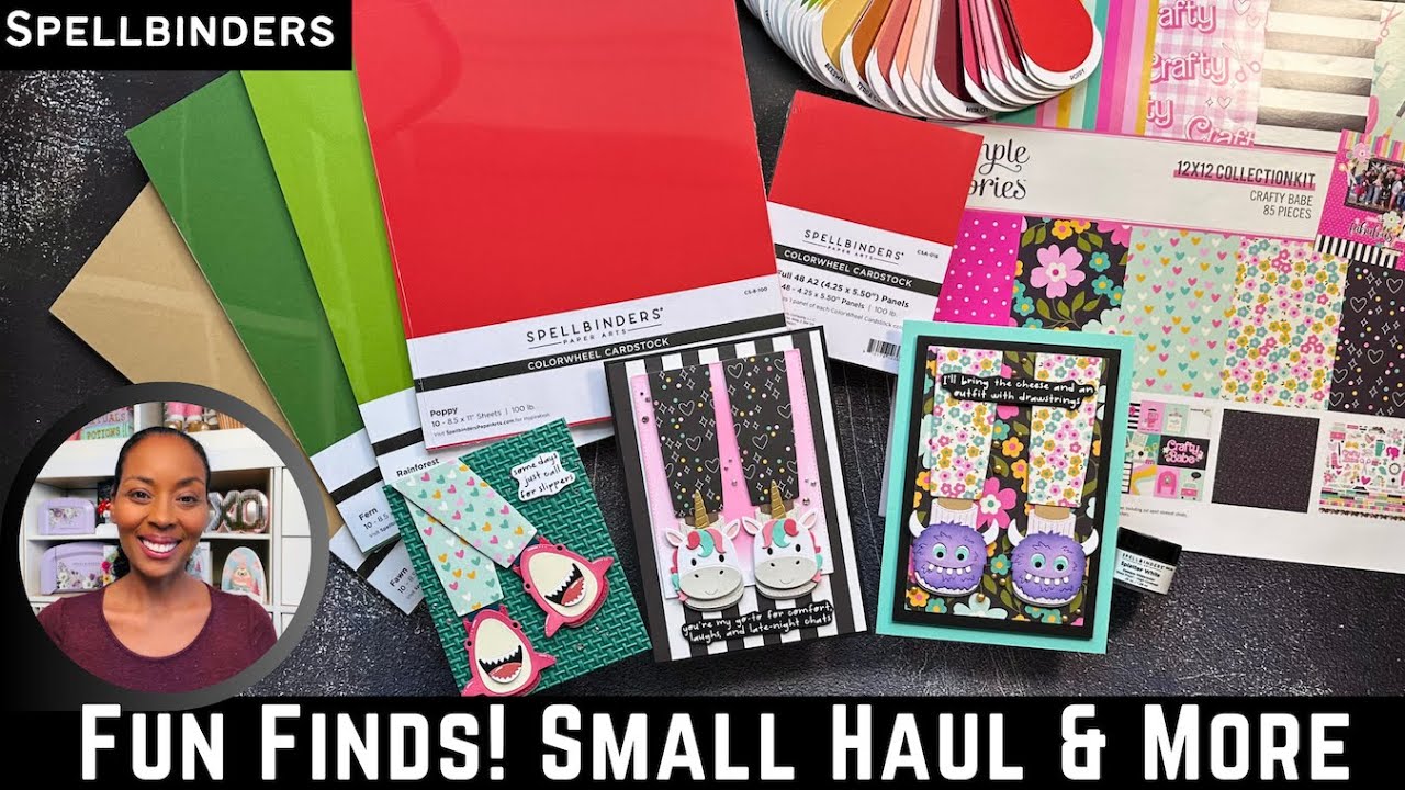 FUN FINDS! Plus, Mini Haul & More | Spellbinders | #papercraft #cardmaking