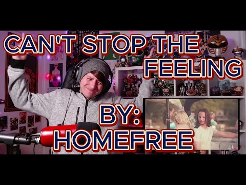 WHAT A PARTY!!!!!! Blind reaction to Home Free - Can't Stop The Feeling