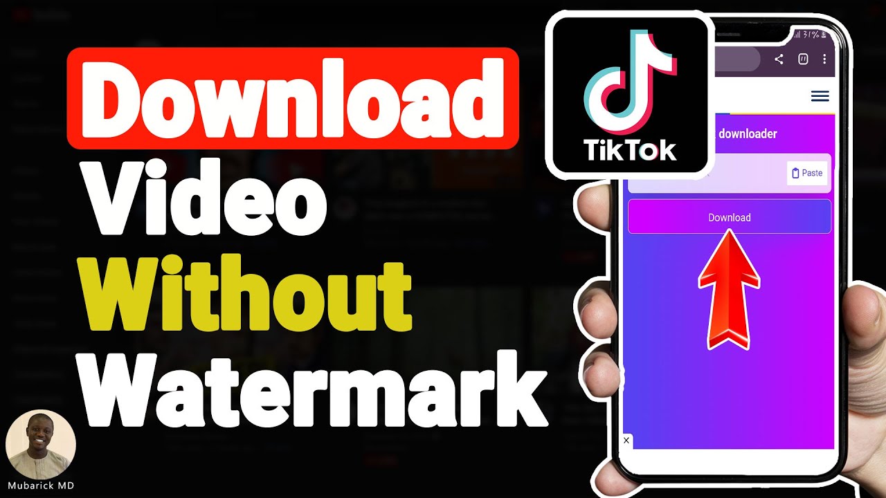 Now download your TikTok videos without watermark with noTube - noTube