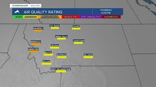 Updated forecast on drought, air quality, and Red Flag Warning