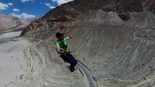 World’s longest High Altitude ZIPLINE | At an elevation of 10,709 ft. In Ladakh-INDIA🇮🇳👌🏻✅