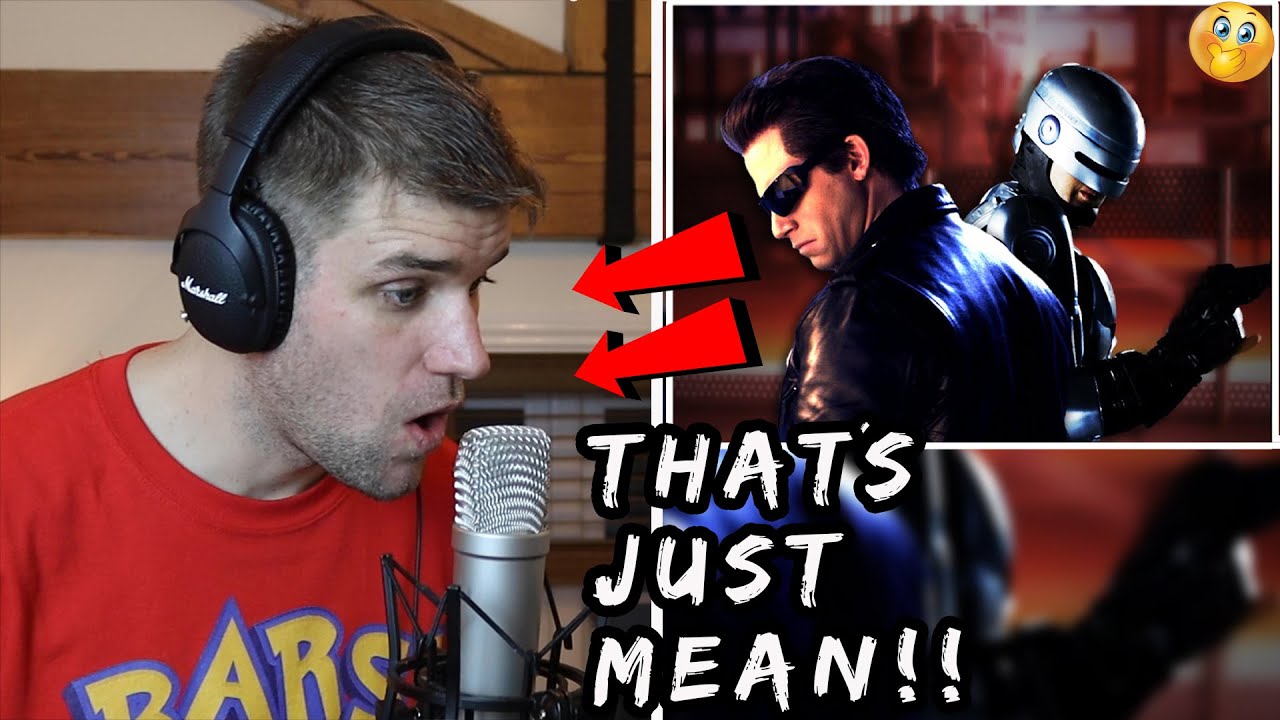 HASTA LA VISTA BABY!!! TERMINATOR VS ROBOCOP | Epic Rap Battles Of History (First Reaction)