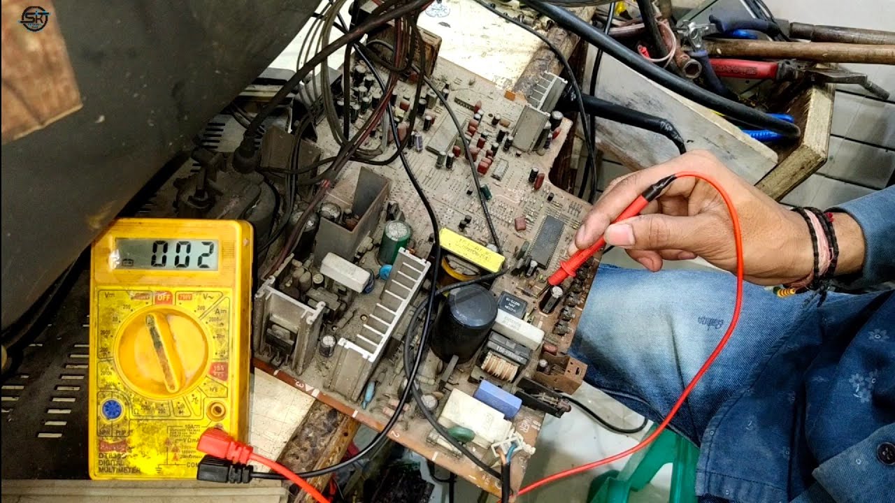 LG CA-20F30 Crt tv Repair dead Solution | lg tv Repair tik tik sound ...