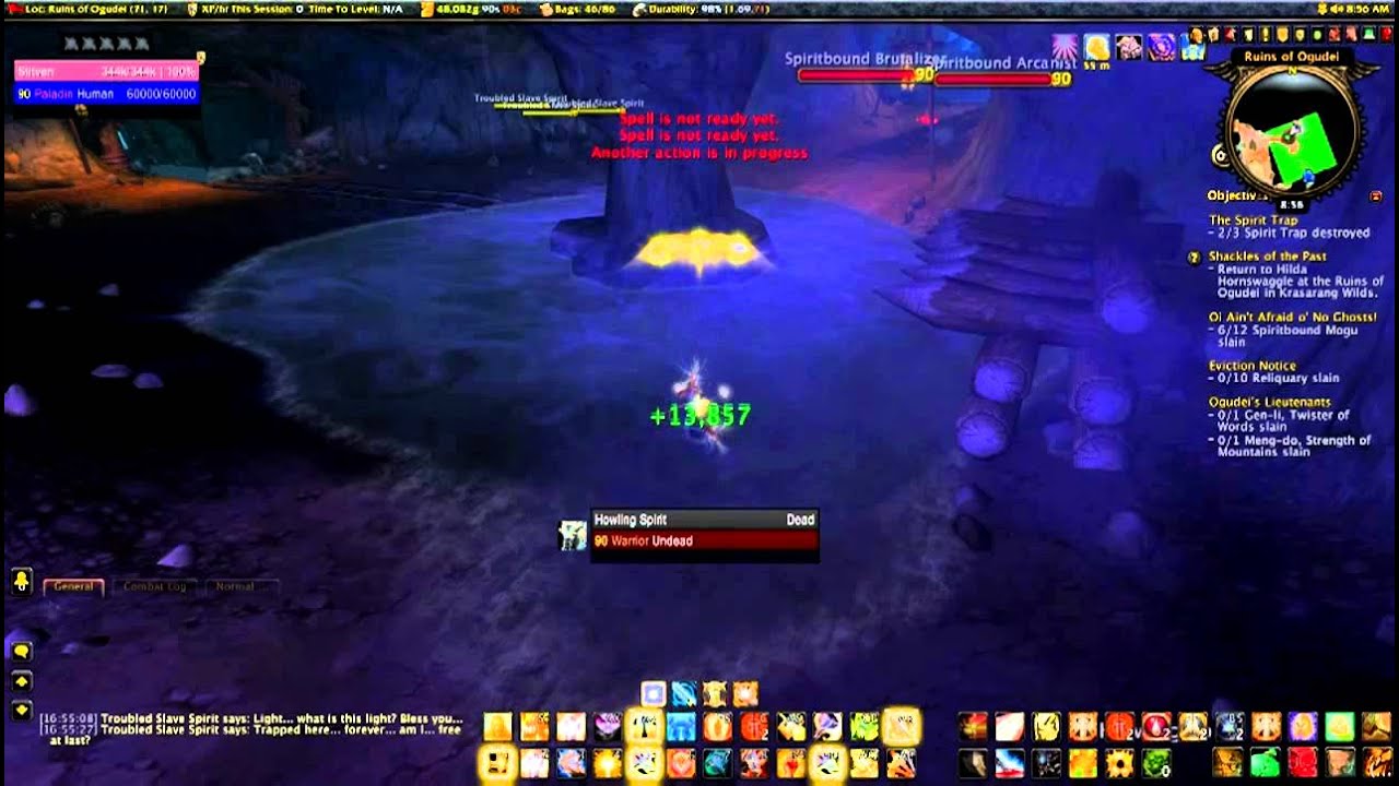 Paladin PTR 5.1 Divine Purpose, Word of Glory Bug