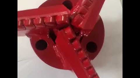 180mm drag PDC bits for water well drilling