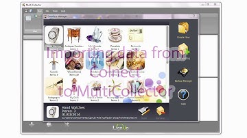 LignUp MultiCollector Colnect database Import