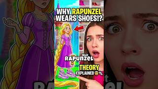 Why Rapunzel Was always Barefoot (Real Reason Revealed) 🦶😳#shorts