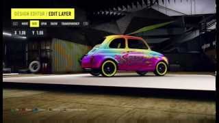 FH2 Painting rainbow car (hippy) PART 2 :)