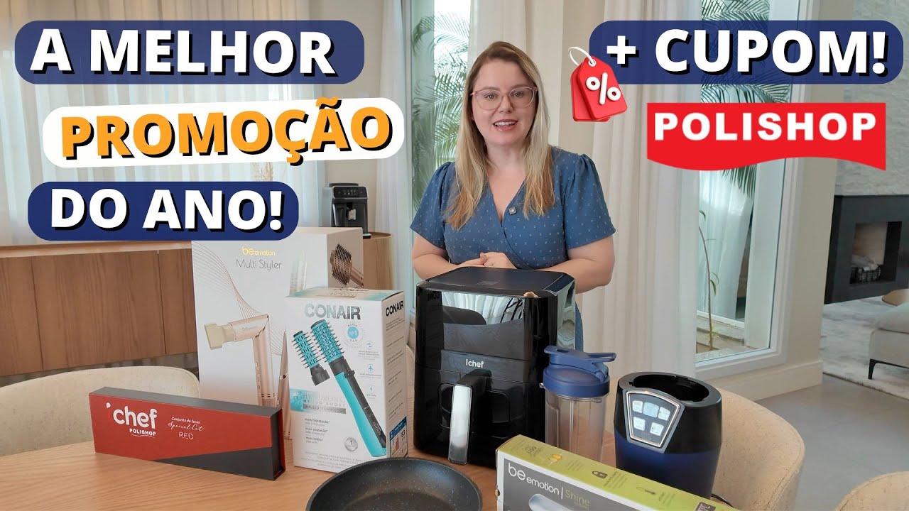 POLISHOP CUPOM DE DESCONTO: Melhor Desconto do ANO