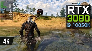 The Witcher 3: Next Gen - Ultra+ Settings DLSS 4K | RTX 3080 + i9 10850K