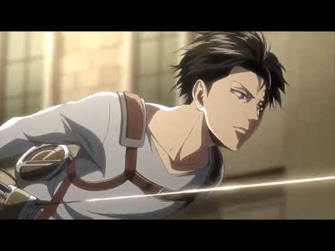 Levi vs Kenny Squad with blue bird trap remix mv  Attack on Titans