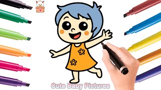 How to Draw Cute Joy from Inside Out