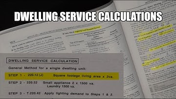 NEC Dwelling Service Calculations