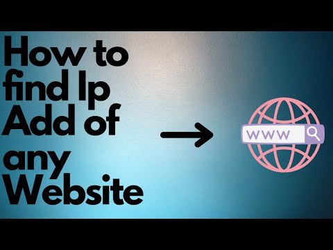 How to find IP address Of Any Website