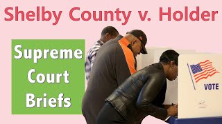 Making it Harder to Vote | Shelby County v. Holder