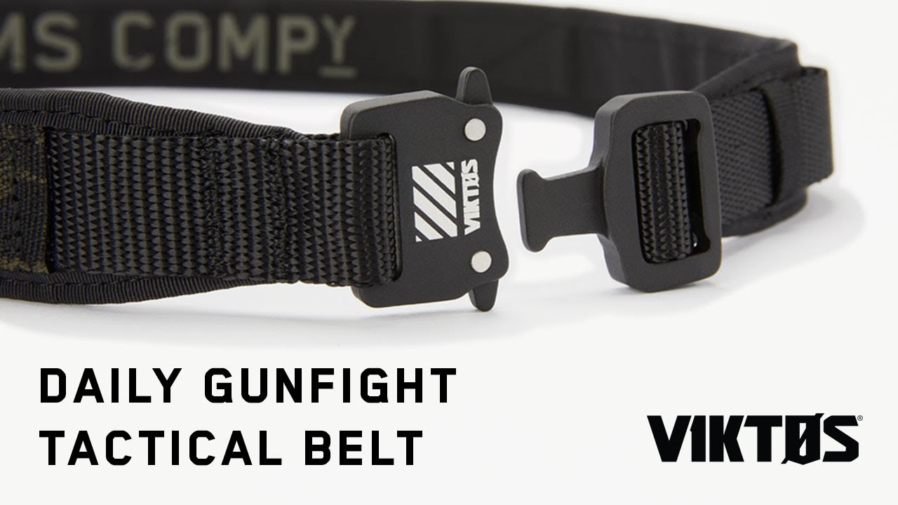 VIKTOS Daily Gunfight Tactical Belt - YouTube