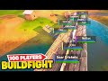 I Got 100 CREATIVE WARRIORS To Build Fight In Fortnite... (Biggest Build Fight In History)