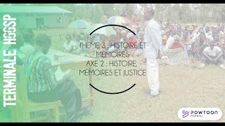 Terminale Hggsp Histoire Mémoire Et Justice