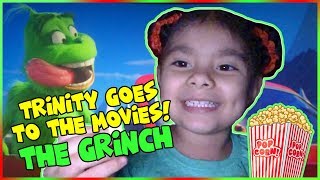 Trinity goes to see THE GRINCH! Movie Review for Kids
