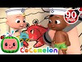 The Sailor Went to Sea   More | Beach Fun With JJ & Cody | Cocomelon | Moonbug Kids