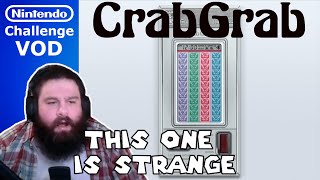[VOD] Beating EVERY Nintendo Game | Game & Watch: Crab Grab | Game #73 screenshot 2