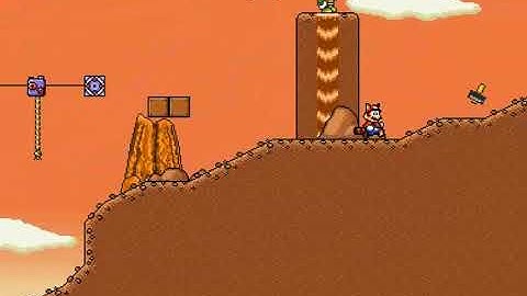 SMBX 1.4.5 Custom Level: Ropey Rockface (World 3-2) [OLD]