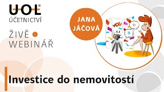 Webinář pro investory do nemovitostí | UOL Webinář 🔴