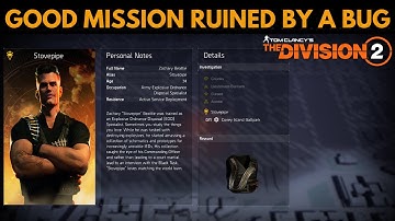 The Division 2 - GOOD MISSION RUINED BY A BUG!