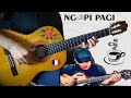 『Ngopi Pagi』(@Alip_Ba_Ta) meet FRENCH 🇫🇷 flamenco gipsy guitar【INDONESIAN GITAR FINGERSTYLE COVER】