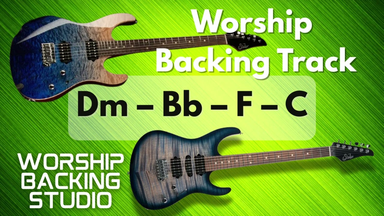 WORSHIP BACKING TRANK F Major | Dm – Bb – F – C | 70 BPM  | Guitar Backing Track