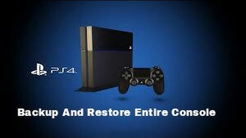 PS4: How To Back Up Game Save Files To External Drive