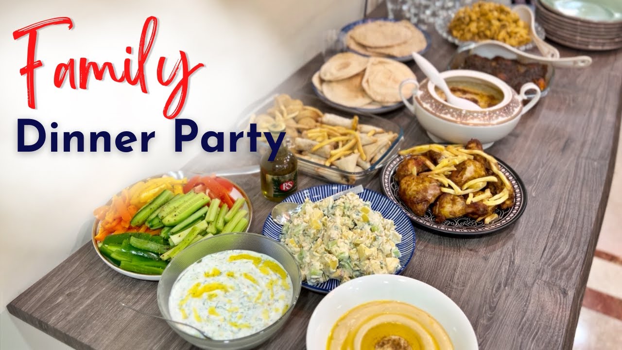 Family Dinner Party | How i shop for grocery | Fish Kotaari, Tandoori Chicken, Creamy Pasta, Jareesh