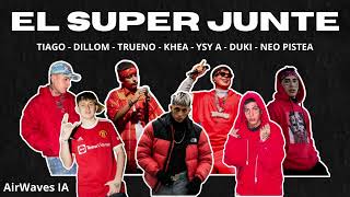 El Super Junte RKT - Duki, Khea, Ysy A, Neo Pistea, Dillom, Trueno, Tiago (Video Oficial IA)