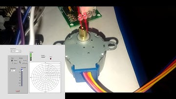 Control de un motor a pasos utilizando LabVIEW y Arduino UNO
