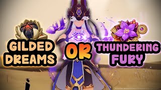 Cyno Artifacts Guide : Guilded Dreams VS Thundering Fury | Genshin Impact 3.1