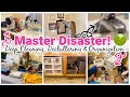 MASTER DISASTER | DEEP CLEANING,  DECLUTTERING & ORGANIZATION | CLEANING MOTIVATIONAL | HUGE MESS!!