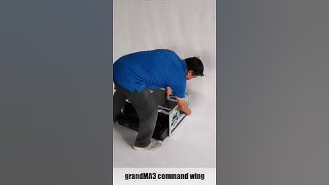 grandMA3 command wing CASE
