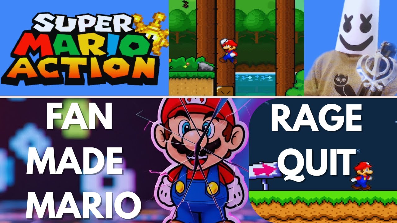 This Fan-Made Super Mario Game Goes WAY Too Hard FOR ME 😱 | Retro Action Gameplay 